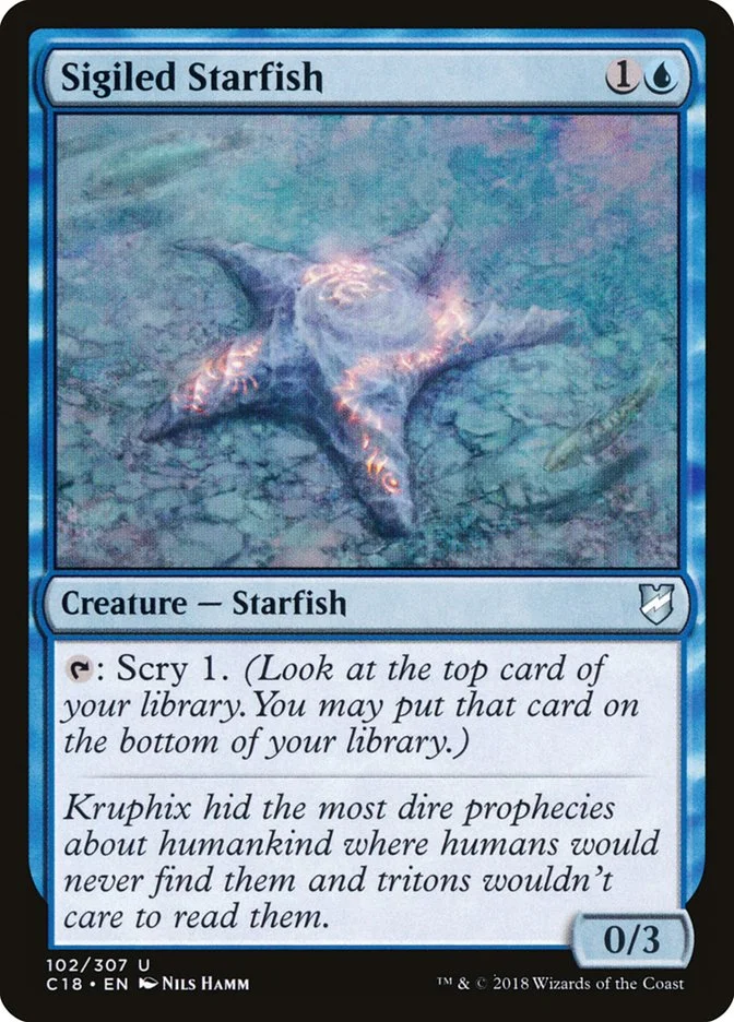 Sigiled Starfish 「C18/102」「EN」