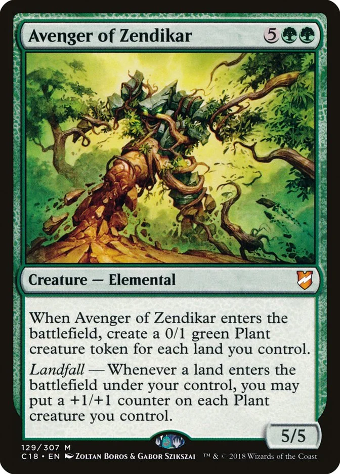 Avenger of Zendikar 「C18/129」「EN」