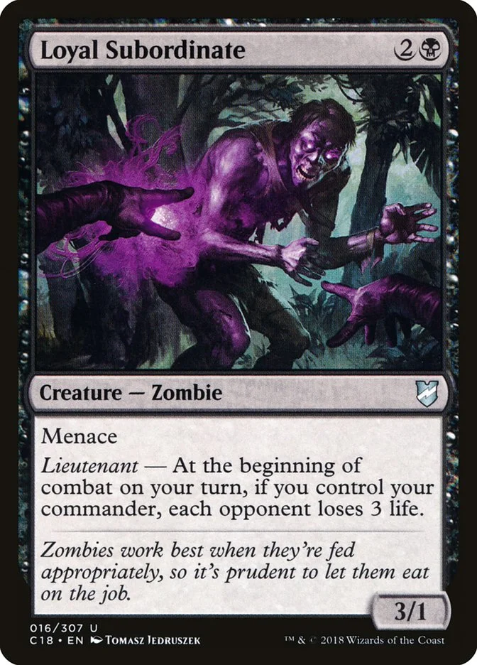 Loyal Subordinate 「C18/16」「EN」