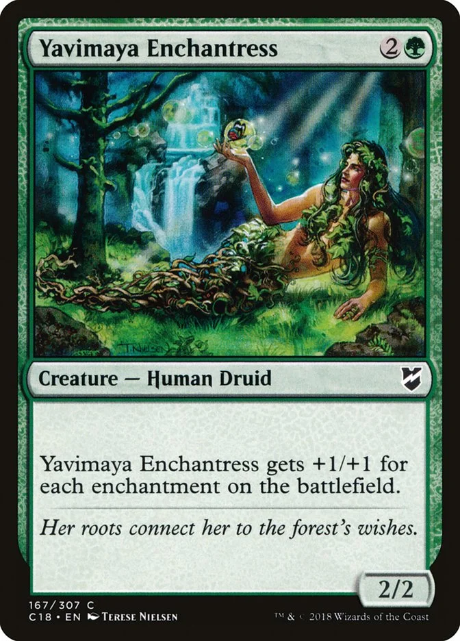 Yavimaya Enchantress 「C18/167」「EN」