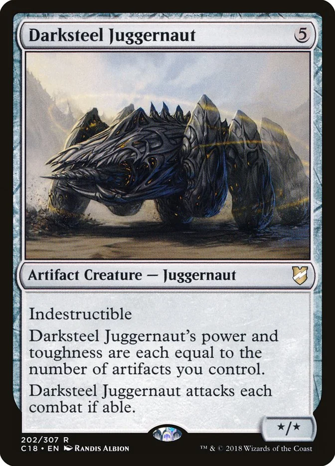 Darksteel Juggernaut 「C18/202」「EN」