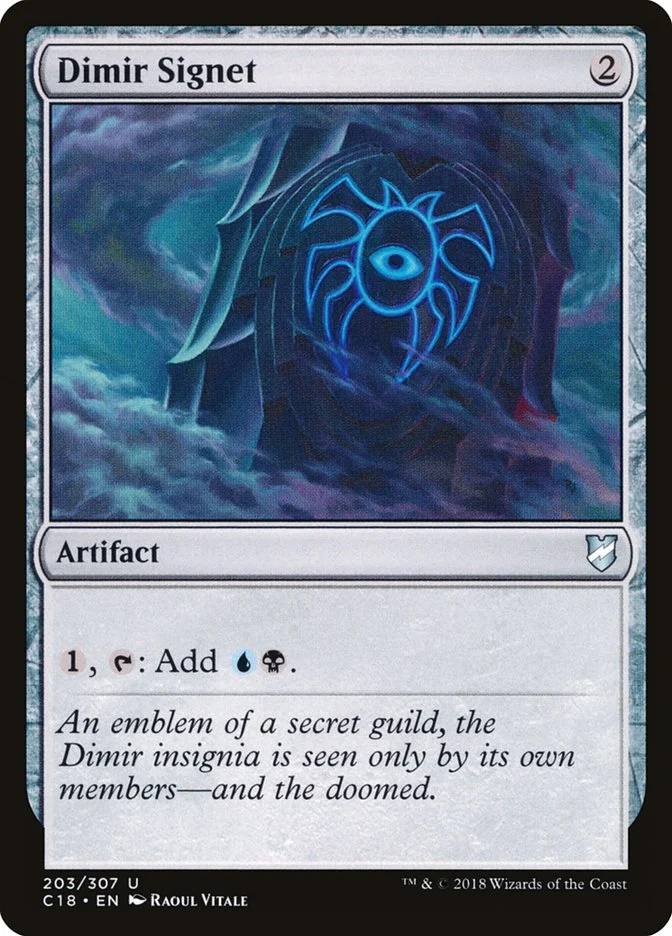 Dimir Signet 「C18/203」「EN」