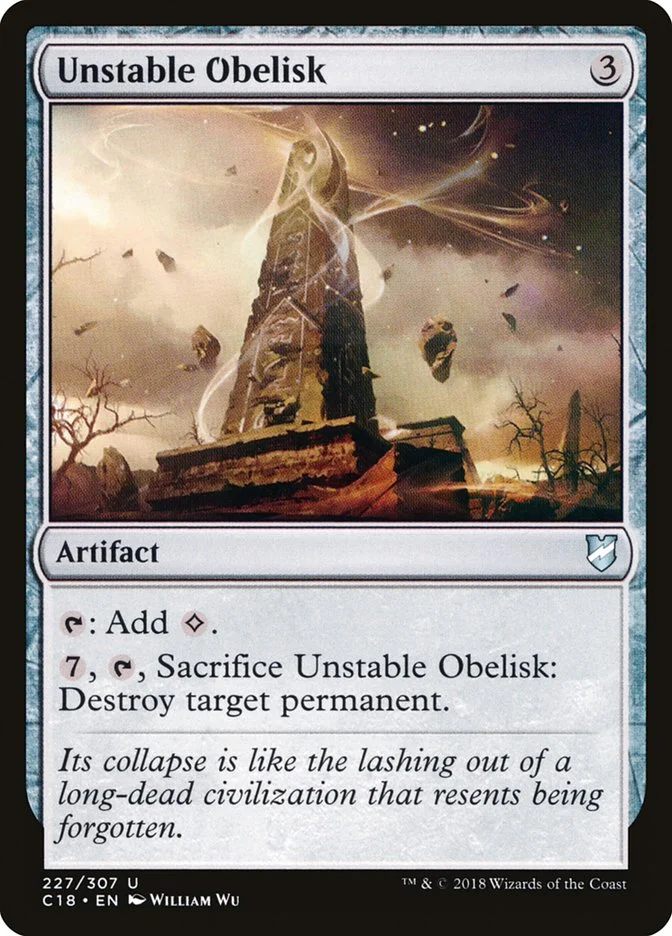 Unstable Obelisk 「C18/227」「EN」