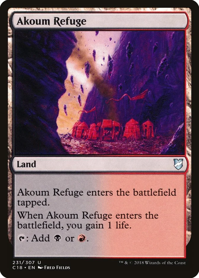 Akoum Refuge 「C18/231」「EN」