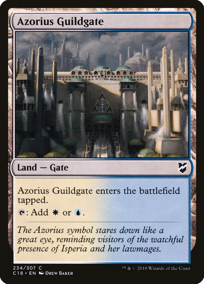 Azorius Guildgate 「C18/234」「EN」
