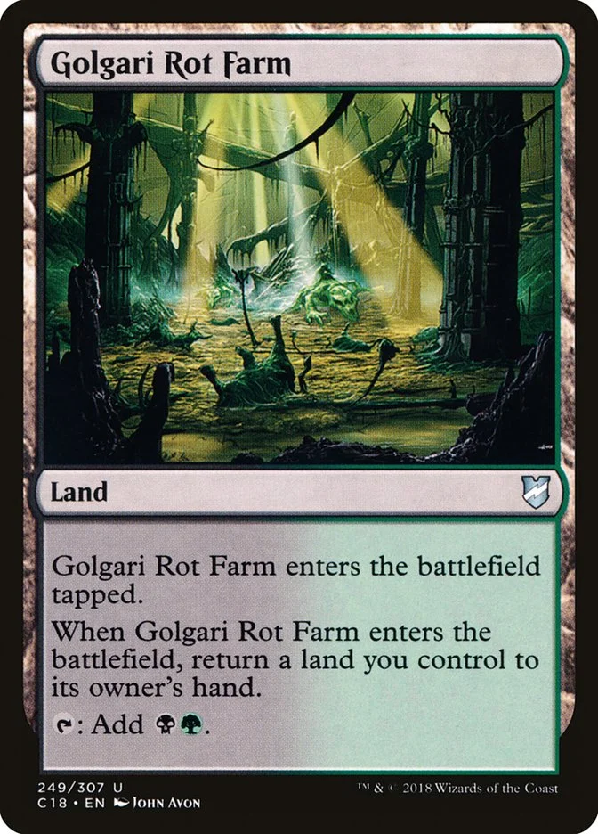 Golgari Rot Farm 「C18/249」「EN」