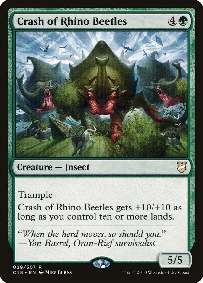 Crash of Rhino Beetles 「C18/29」「EN」