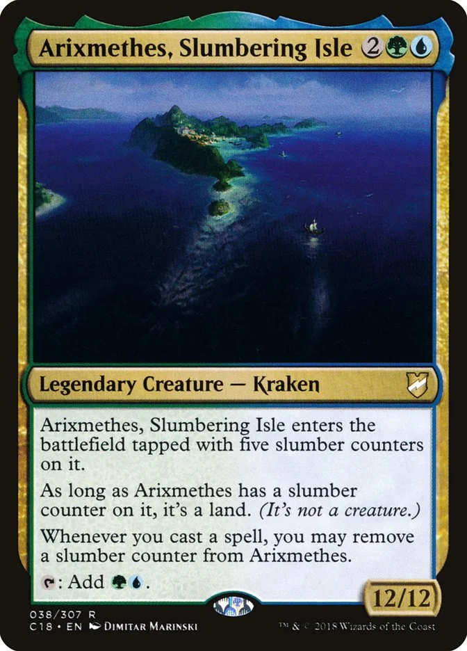 Arixmethes, Slumbering Isle 「C18/38」「EN」