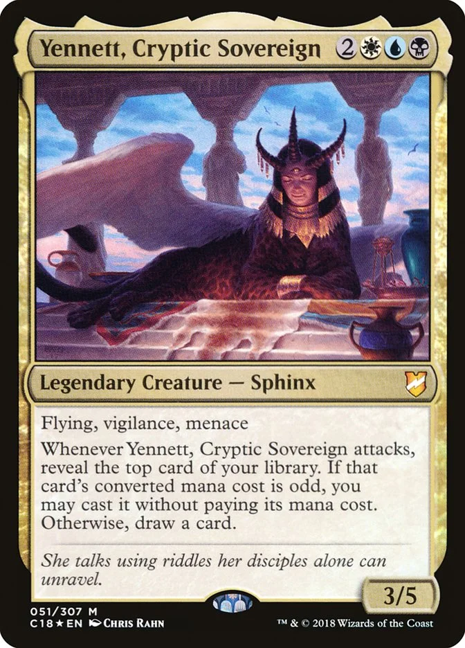 Yennett, Cryptic Sovereign 「C18/51」「EN」