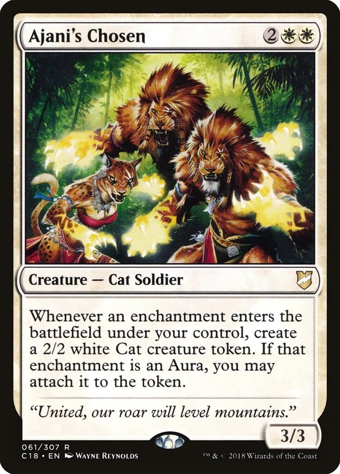 Ajani's Chosen 「C18/61」「EN」