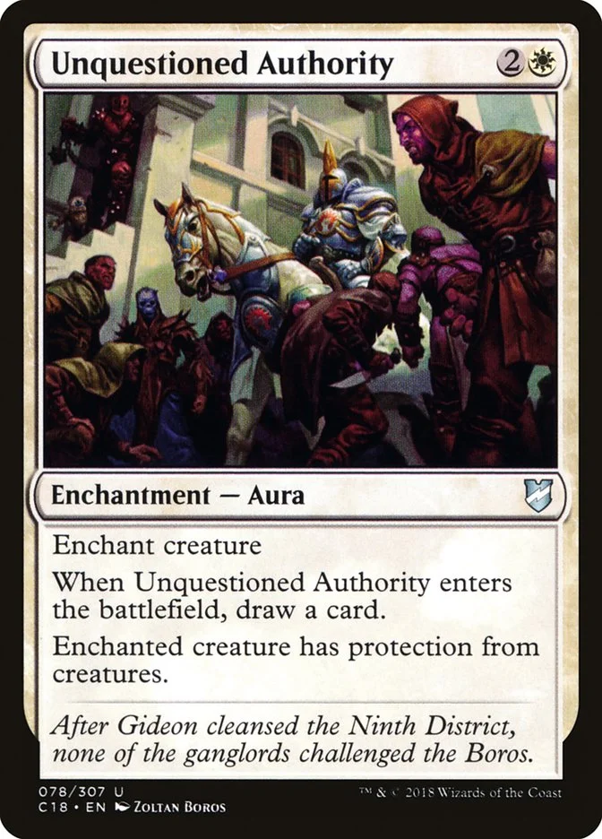 Unquestioned Authority 「C18/78」「EN」