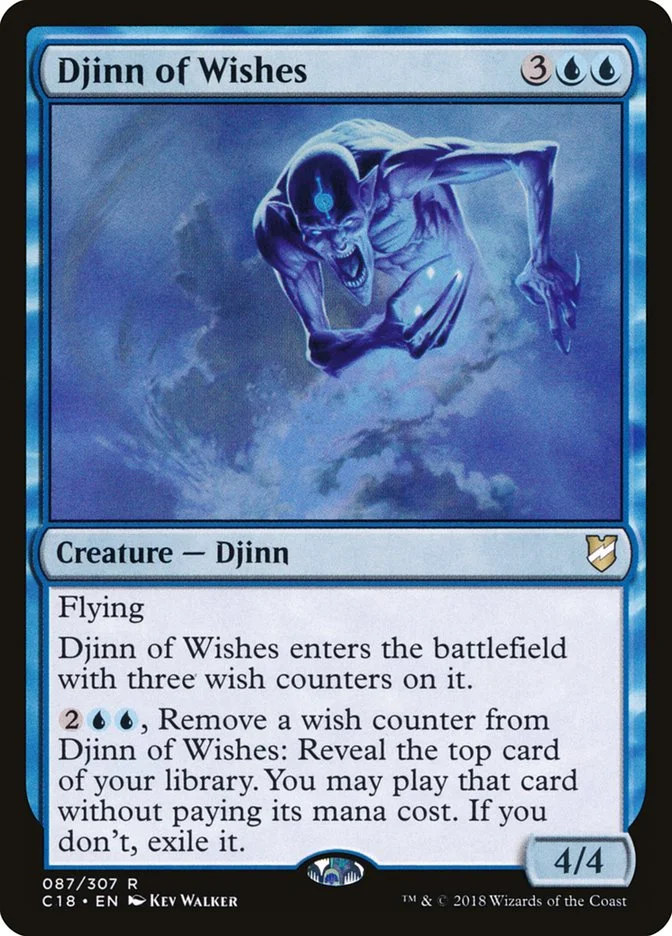 Djinn of Wishes 「C18/87」「EN」