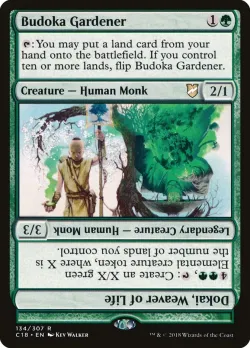 Budoka Gardener // Dokai, Weaver of Life #134 · Magic: The Gathering