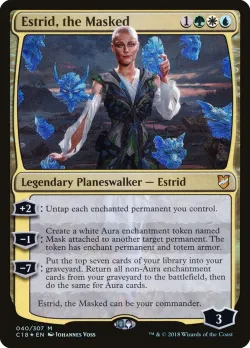 Estrid, the Masked #40 · Magic: The Gathering