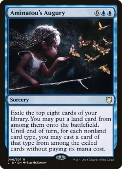 Aminatou's Augury #6 · Magic: The Gathering