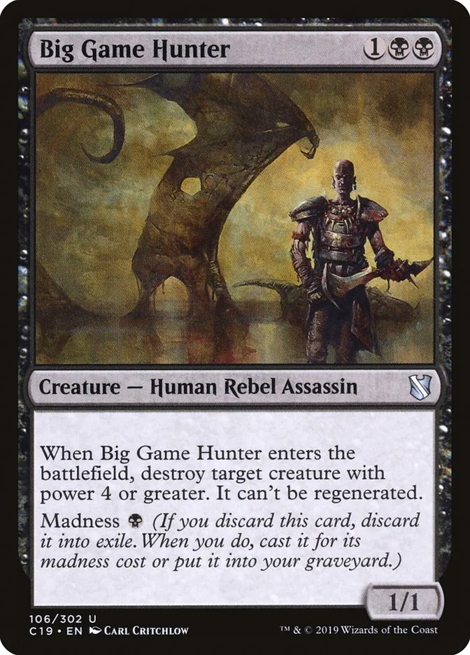 Big Game Hunter 「C19/106」「EN」