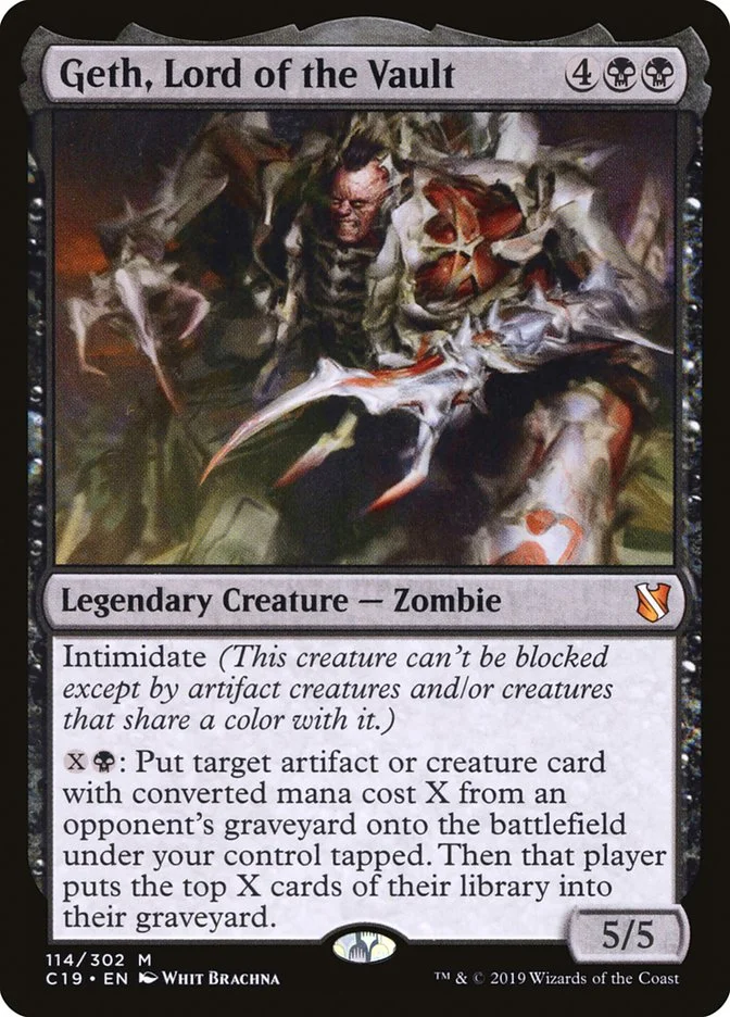 Geth, Lord of the Vault 「C19/114」「EN」