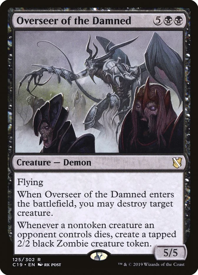 Overseer of the Damned 「C19/125」「EN」