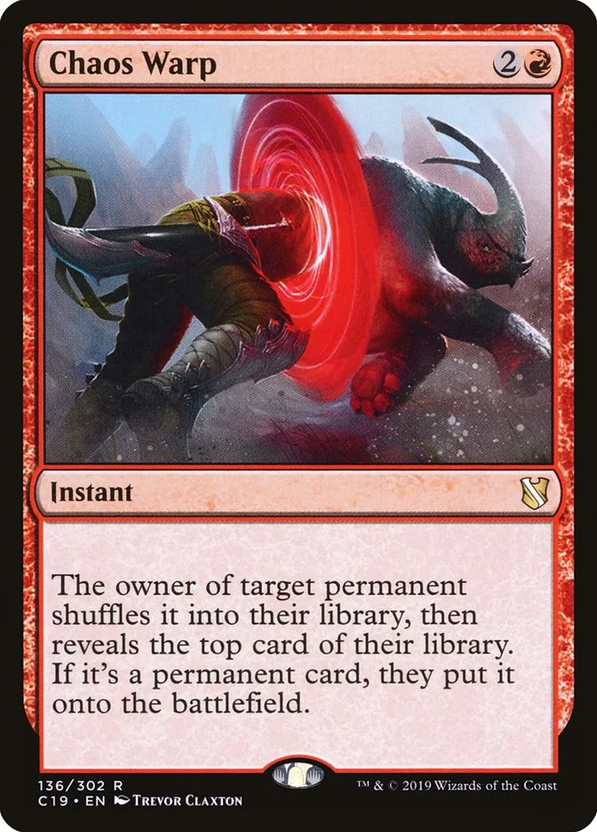 Chaos Warp 「C19/136」「EN」