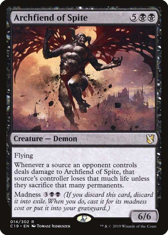 Archfiend of Spite 「C19/14」「EN」