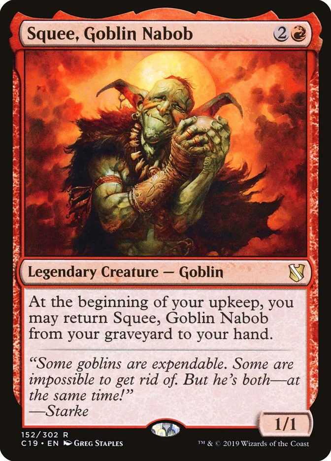 Squee, Goblin Nabob 「C19/152」「EN」