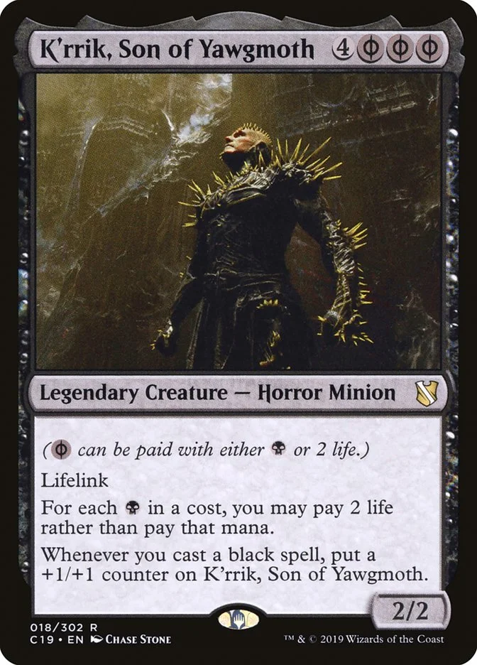 K'rrik, Son of Yawgmoth 「C19/18」「EN」