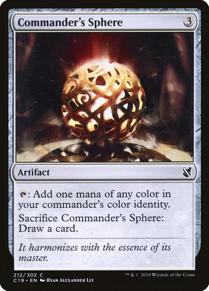 Commander's Sphere 「C19/212」「EN」