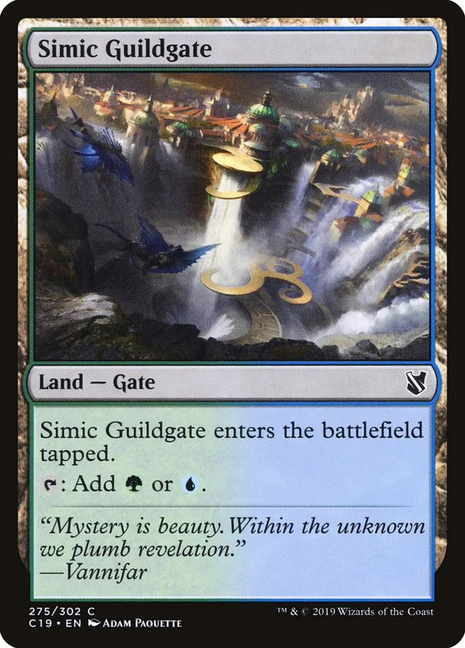 Simic Guildgate 「C19/275」「EN」