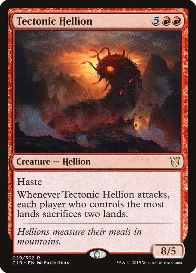 Tectonic Hellion 「C19/29」「EN」
