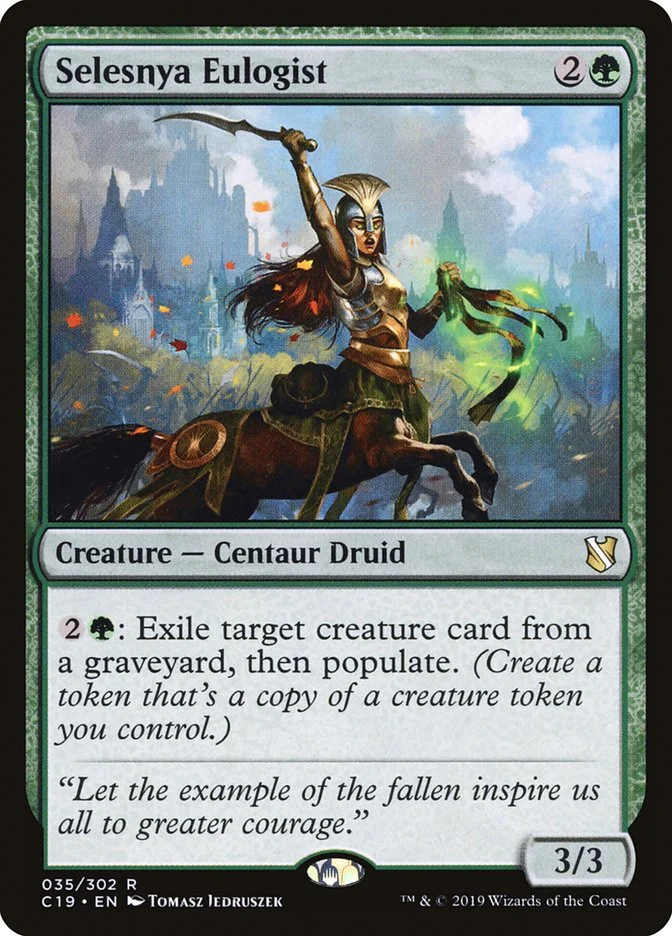 Selesnya Eulogist 「C19/35」「EN」