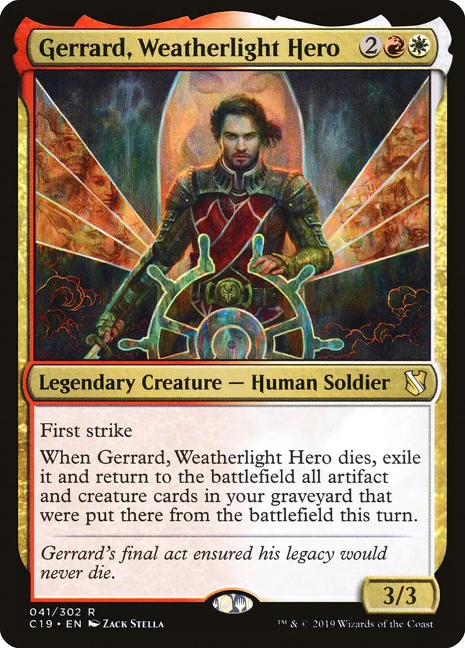 Gerrard, Weatherlight Hero 「C19/41」「EN」