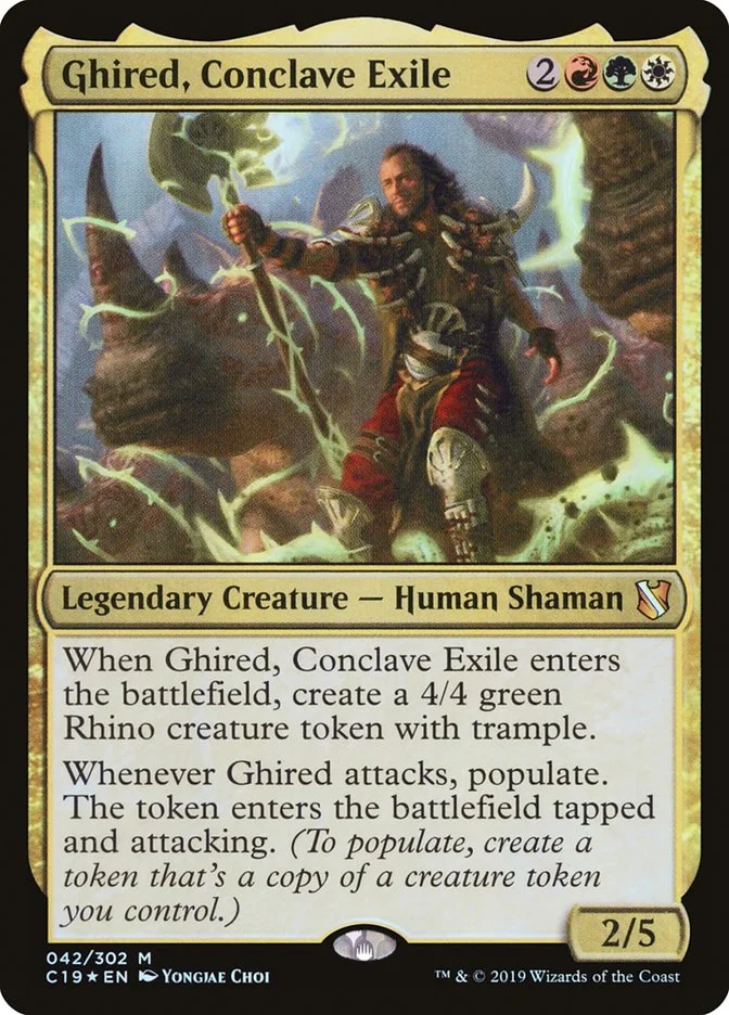 Ghired, Conclave Exile 「C19/42」「EN」
