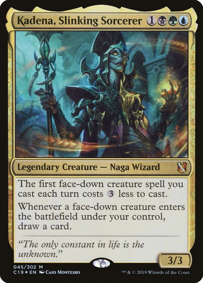 Kadena, Slinking Sorcerer 「C19/45」「EN」