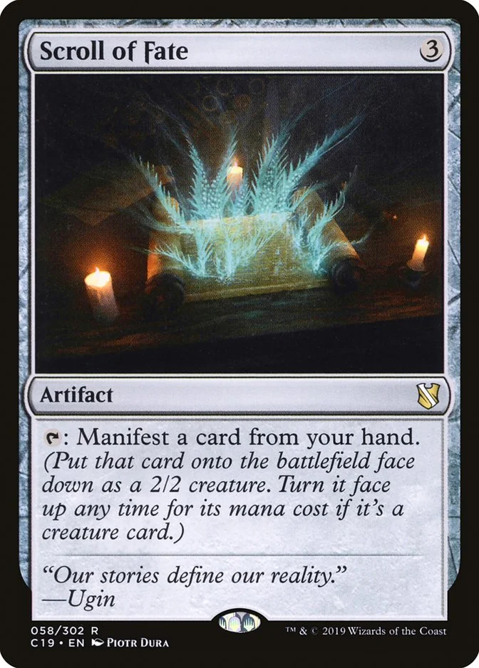 Scroll of Fate 「C19/58」「EN」
