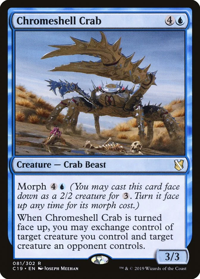 Chromeshell Crab 「C19/81」「EN」
