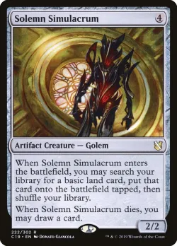 Solemn Simulacrum #222 · Magic: The Gathering