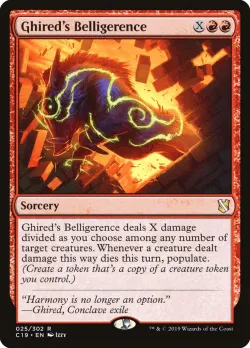 Ghired's Belligerence #25 · Magic: The Gathering