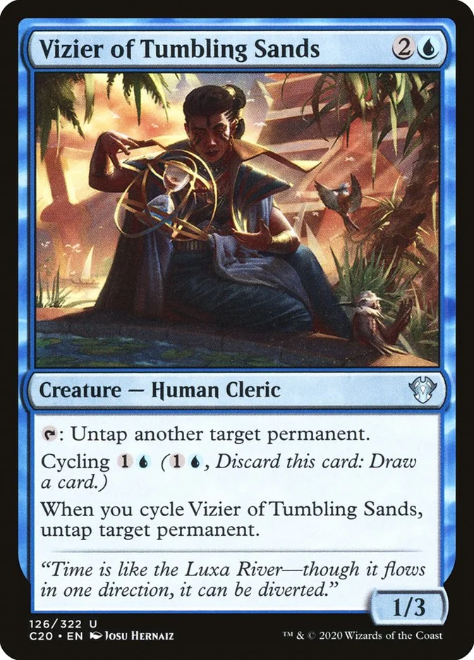 Vizier of Tumbling Sands 「C20/126」「EN」