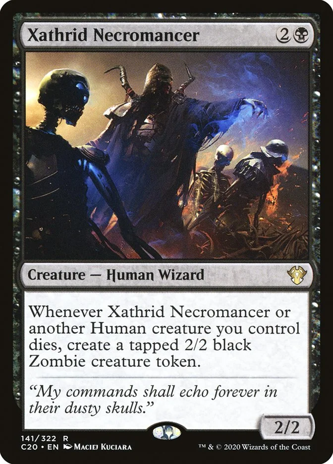 Xathrid Necromancer 「C20/141」「EN」