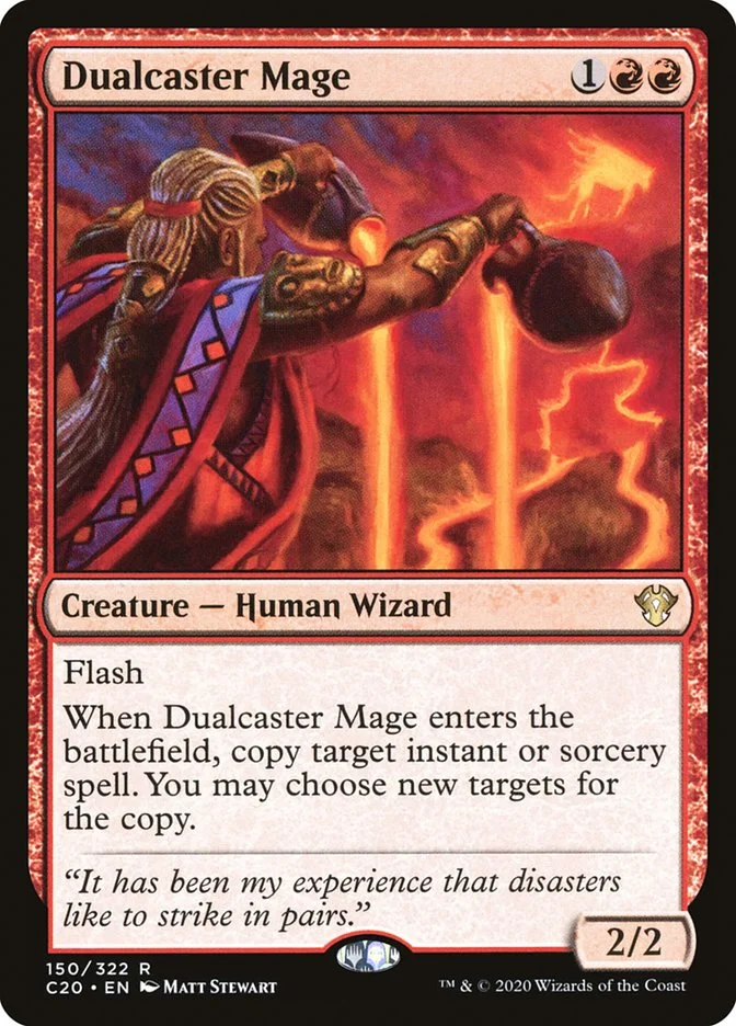 Dualcaster Mage 「C20/150」「EN」