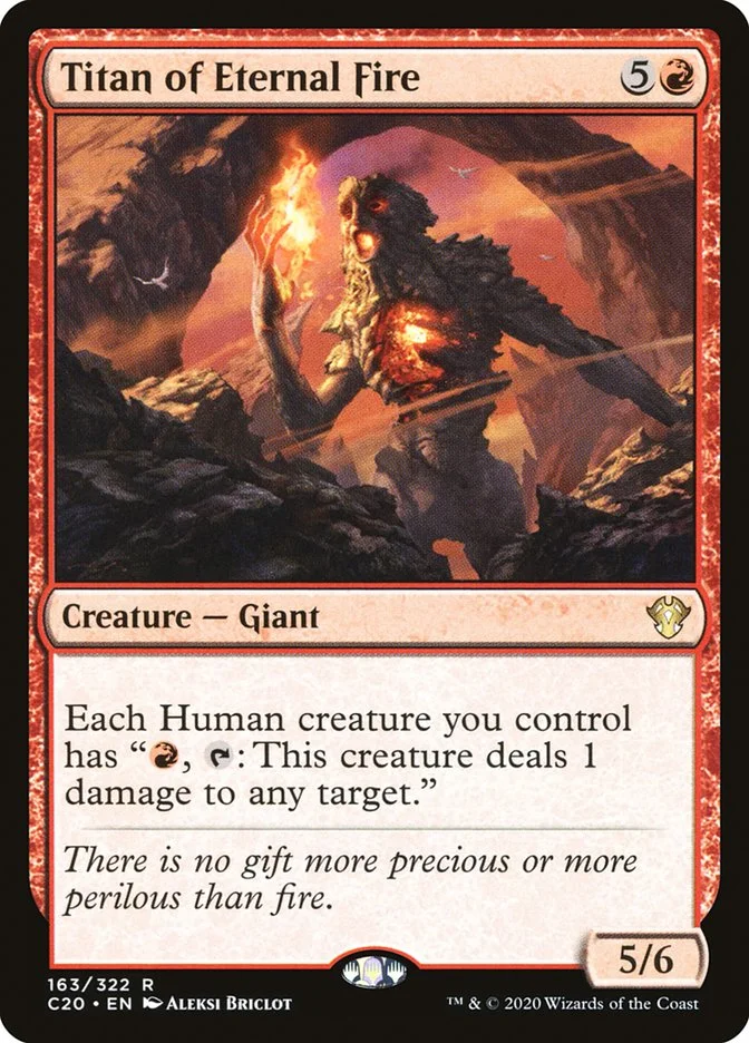 Titan of Eternal Fire 「C20/163」「EN」