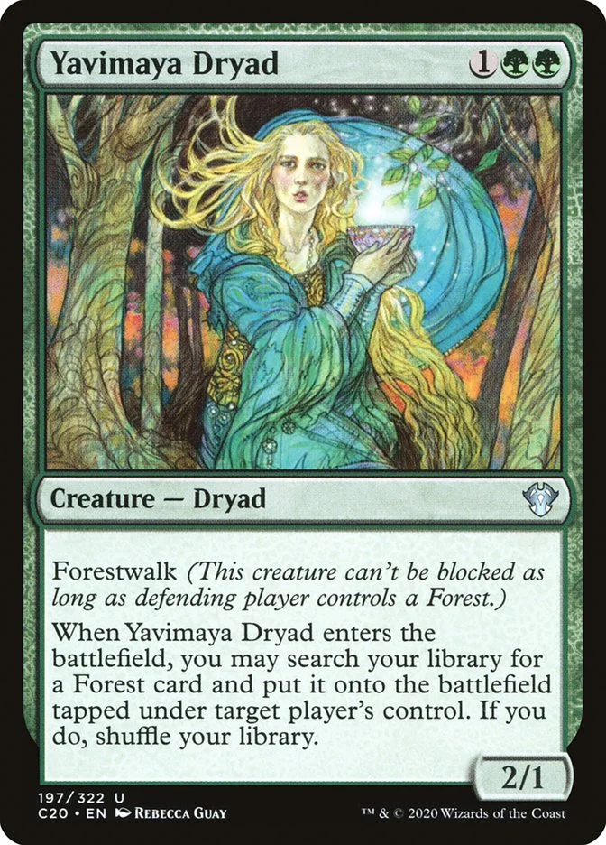 Yavimaya Dryad 「C20/197」「EN」