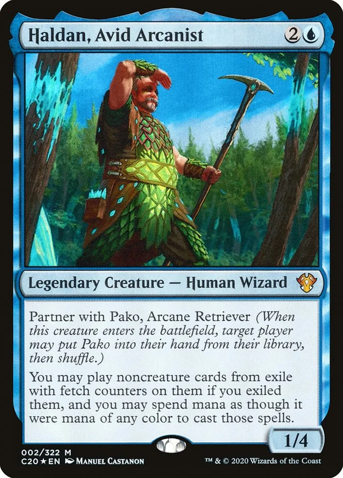 Haldan, Avid Arcanist 「C20/2」「EN」
