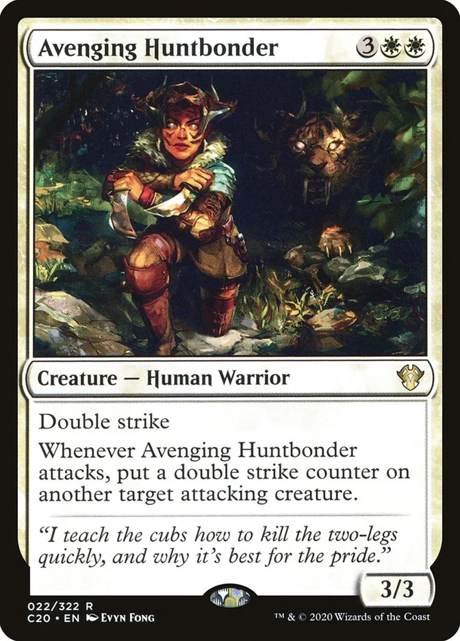 Avenging Huntbonder 「C20/22」「EN」