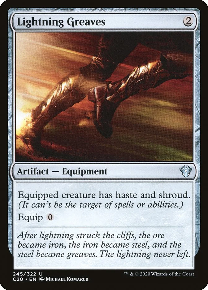 Lightning Greaves 「C20/245」「EN」
