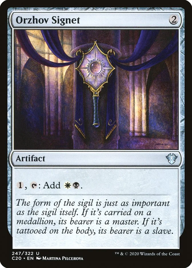 Orzhov Signet 「C20/247」「EN」
