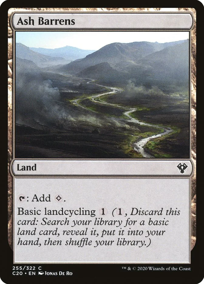 Ash Barrens 「C20/255」「EN」