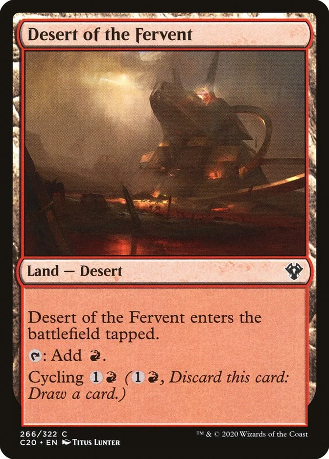 Desert of the Fervent 「C20/266」「EN」