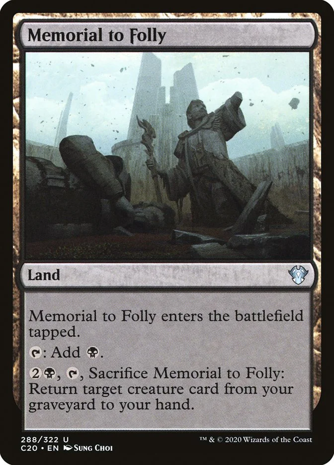 Memorial to Folly 「C20/288」「EN」