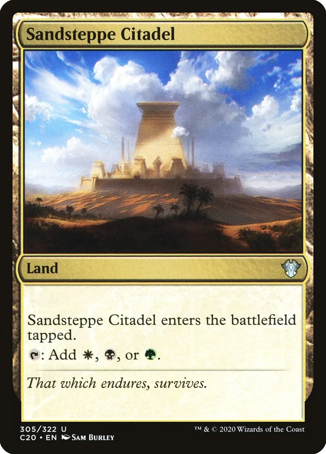 Sandsteppe Citadel 「C20/305」「EN」